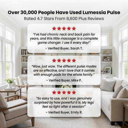 Lumessia Pulse – What 60 Years Of Clinical Rehab Science Can Now Do For You At Home In 15 Minutes